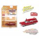 1966  Cadillac Ambulance  Rouge  - Johnny Lightning -  1:64 Mijo Exclusive - JLCP7351 - Passion Diecast 