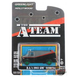 The A-Team  - 1983 GMC Vandura GREENMACHINE 1/64 44790 BGR Hollywood 19 Passion Diecast