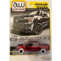 2019 Ford F-150 XLT Sport - Black - CHASE CAR ULTRA RED Auto World 1:64 Premium - AWSP055 BGR