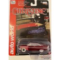 CHRISTINE PLYMOUTH 1958  rouge CHASE CAR ULTRA RED AUTO WOLRD 1/64 AWSP039GR