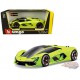 Lamborghini Terzo Millennio Lime Green - Bburago 1-24 -  21094 GRN - Passion Diecast 