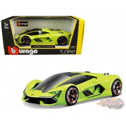 Lamborghini Terzo Millennio Lime Green - Bburago 1-24 -  21094 GRN - Passion Diecast 