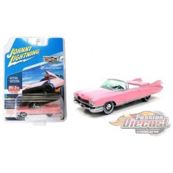 1959 Cadillac Eldorado Convertible, Pink   JOHNNY L IGHTNING 1:64  JLCP7045 Passion Diecast 