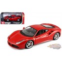 Ferrari 488 GTB Rouge -  Bburago 1/24 - 26013 -RD