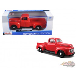 Ford F1 Pickup  1948 Red  - Maisto 1/24 - 31935 RD - Passion Diecast 