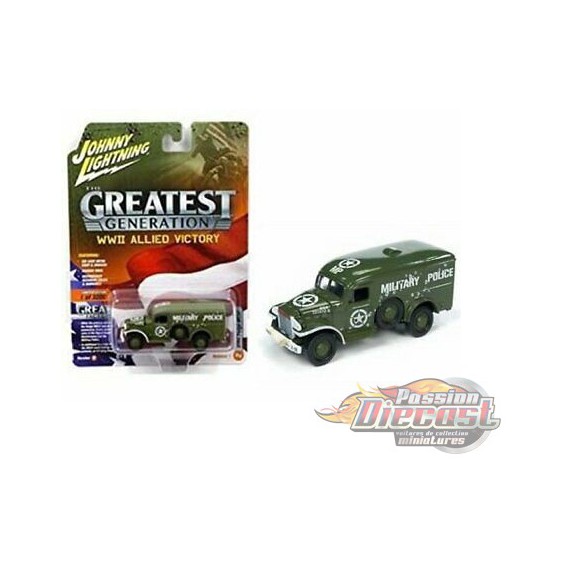 DODGE WC54 - Allied Victory - Wheeled Warriors  - Johnny Lightning - 1:64 - JLCP7066  - Passion Diecast 