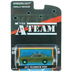 1977 Plymouth Fury U.S. Army Police  - The A-Team - GREENMACHINE 1/64 -  44865 AGR Passion Diecast