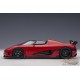 Koenigsegg Agera RS - Chilli Red / Carbon with Black Accents - Autoart 1/18 - 79022 - Passion Diecast