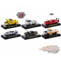 Auto-Trucks / Detroit Muscle Release 54  Assortment of 6 - M2 Machines 1-64 - 32600-54