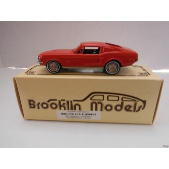 1968 Ford Mustang - Brooklin 1/43 BRK.24A