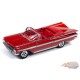 American Snapshots - Diorama 1959 Chevrolet Impala Convertible Red - Johnny Lightning -  1:64 - JLDR005 B  Passion Diecast 