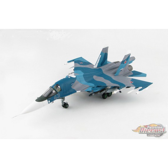 Sukhoi Su-34 Fullback - Russian Air Force, Blue 43, Akhoubinsk AB, Russia, December 1993 -  Hobby Master 1/72 - HA6304 -  Passio