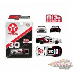 2017 Ford Mustang Texaco Racing White  - Autoworld - MiJo Exclusive 1:64 - CP7438