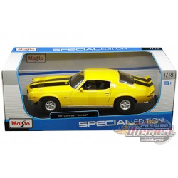 1971 Chevrolet Camaro Z28  Jaune  - Maisto 1-18 - 31131 YL 