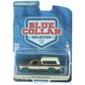1979 Ford F-150 with Camper Shell in Dark Brown  and Creme - Blue Collar Collection 8 - Greenlight 1/64 -  35180 C