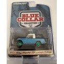 1970 Jeep  Jeepster Commando Pickup in Light Blue  with White Roof - Blue Collar Collection 8 - GREENMACHINE 1/64 -  35180 BGR