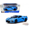 2020 Chevrolet Corvette C8 Stingray Z51 Bleu  - Maisto 1/24 - 31527 BL
