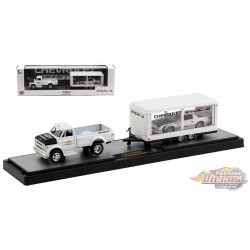 1970 Chevrolet C60 Truck and 1985 Chevrolet Camaro IROC-Z -  M2 1/64 - 36000 41 B -  Passion Diecast 