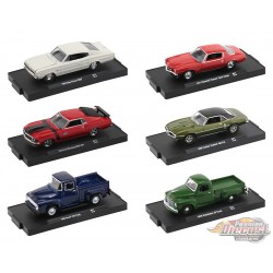 Auto-Drivers Release 71  Assortment of 6 - M2 Machines 1-64 - 11228-71 -  Passion Diecast 