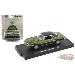 1968 Pontiac Firebird 400 H.O. in Verdoro Green - Auto-Drivers Release 71 - M2 Machines 1:64 - 11228-71 D - Passion Diecast 