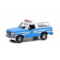 1992 Ford Bronco - New York City Police Department (NYPD)  1/18  Greenlight - 19087