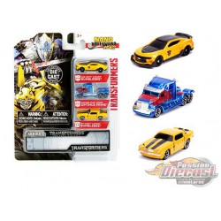 Transformers 2  Ensemble de Trois Hollywood Rides -  Jada Nano - 31125 - Passion Diecast
