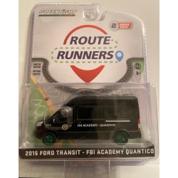 2015 Ford Transit FBI Academy Quantico- Route Runners Series 2  GREENMACHINE 1-64  -  53020 BGR Passion Diecast