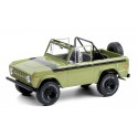 1975 Ford Bronco Sport - Medium Green Glow with Sunraysia Wheels 1/18  Greenlight - 19100