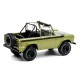 1975 Ford Bronco Sport -Lueur vert moyen avec roues Sunraysia   -  1/18  Greenlight - 19100 - Passion Diecast 