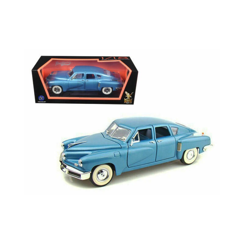 1948 Tucker Torpedo - Blue - 1/18 Road Signature - 92268 BL - PassionDiecast