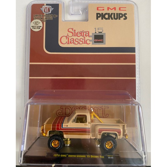 1976 GMC Sierra Grande 15 Desert Fox - CHASE CAR  M2 Auto Trucks 1:64 - Hobby Exclusive - 31500 HS15GR