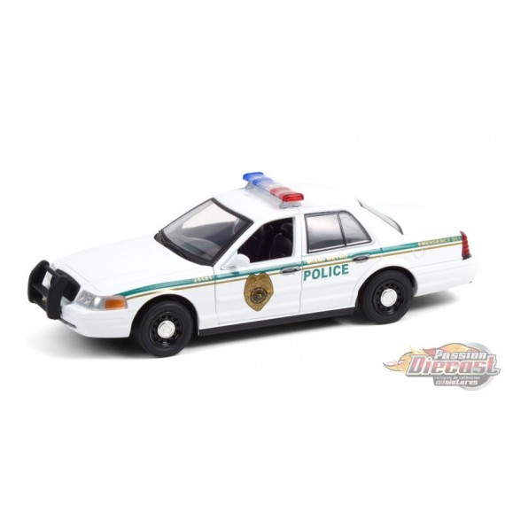 2001 Ford Crown Victoria - Miami Metro Police Department  - Dexter TV Series -  Greenlight 1/24 , 84133 - Passion Diecast 