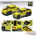 ( Web Only ) Mercedes Benz G63 AMG 6x6 Kinetic Yellow  - Era  Car 1/64 - MB206X6RF44