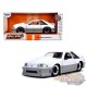 1989 Ford Mustang GT Fox Body  Noir et Silver  "Bigtime Muscle" - Jada 1/24  32667 - Passion Diecast