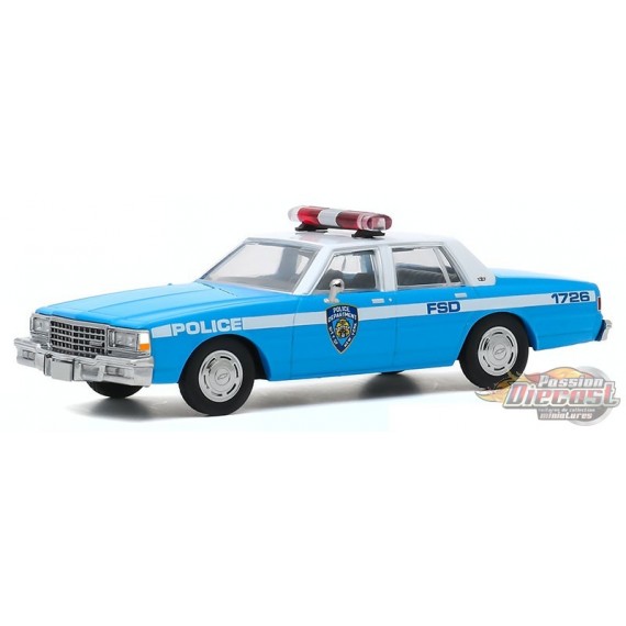 1990 Chevrolet Caprice - New York City Police Dept (NYPD - Greenlight 1/43  - 86583 - PASSION DIECAST