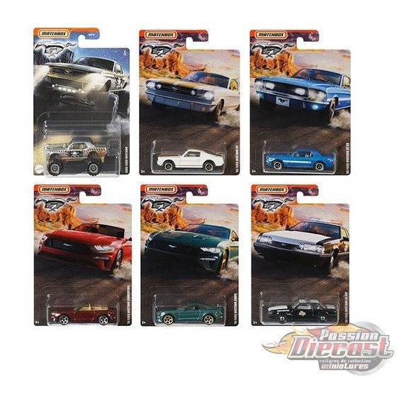 matchbox mustang set