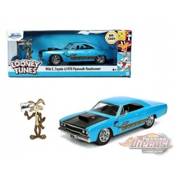 1970 Plymouth Road Runner - Hollywood Rides Looney Tunes  & Wile E Coyote  -  Jada 1/24 - 32038