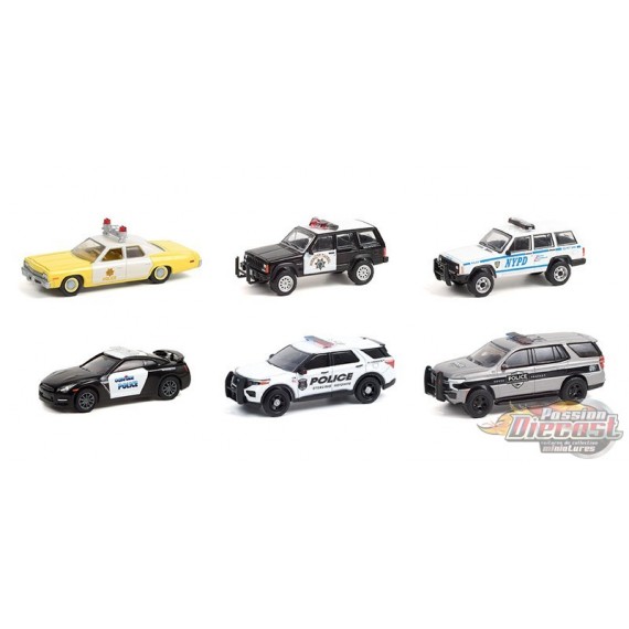 Hot Pursuit Series 38 - Assortiment  1-64 Greenlight 42960 -  Passion Diecast