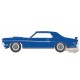 1969 Mercury Cougar Eliminator en bleu iridescent moyen - 1-64 greenlight - 13300 B - Passion Diecast