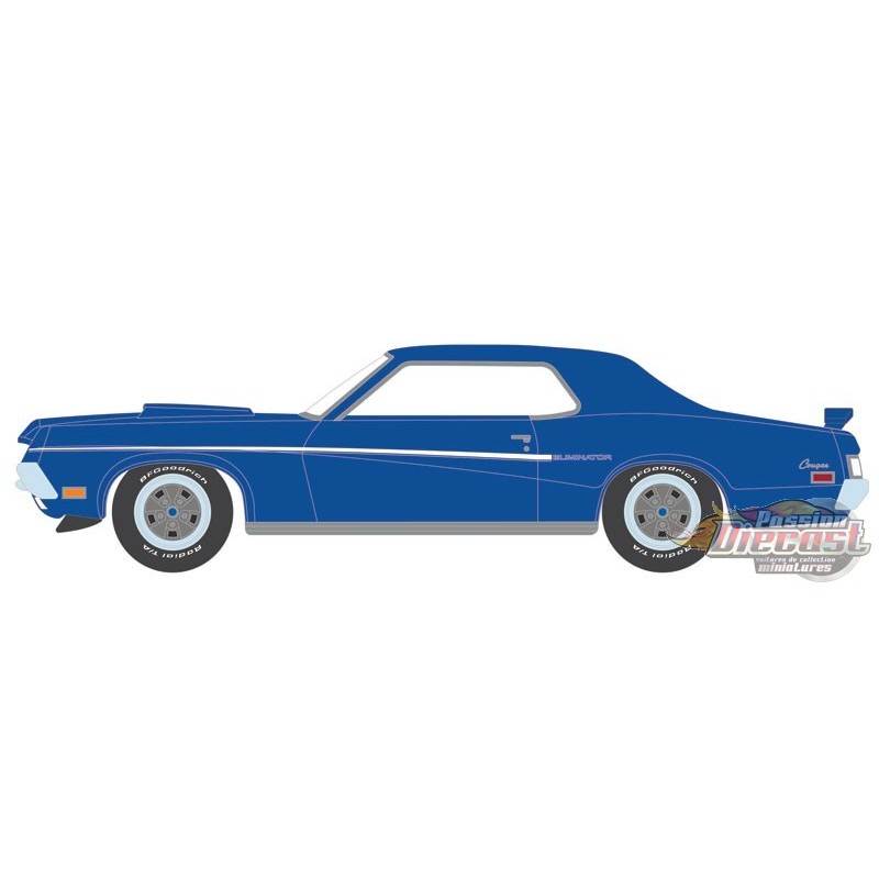 1969 Mercury Cougar Eliminator in Medium Blue Iridescent - GL Muscle ...