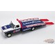 ALLAN MOFFAT - U100 - FORD F-350 RAMP TRUCK AVEC U100 1969 FORD TRANS AM MUSTANG - Acme 1/64 -  51342 Passion Diecast