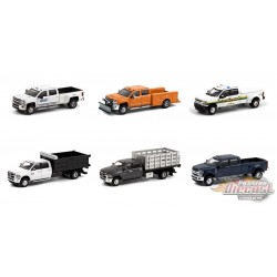 Dually Drivers Series 6 assortment  - 1-64  Greenlight  - 46060 -  Passion Diecast