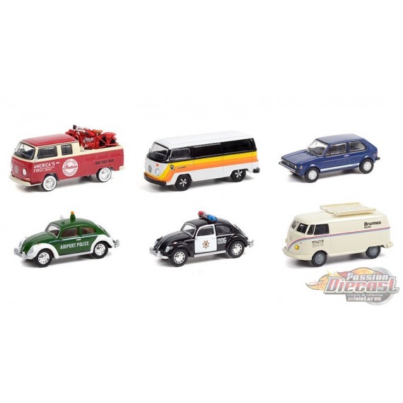 1/64 Club Vee-Dub Series 13  Assortiment Greenlight - 36030 - PassionDiecast