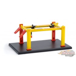 Four-Post Lifts - Shell Oil - Auto Body Shop Serie 1- Greenlight 1/64 - 16100 C - Passion  Diecast