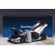 Koenigsegg Agera RS - Moon Silver / Carbon Black /orange Accents - Autoart 1/18 - 79024 - Passion Diecast