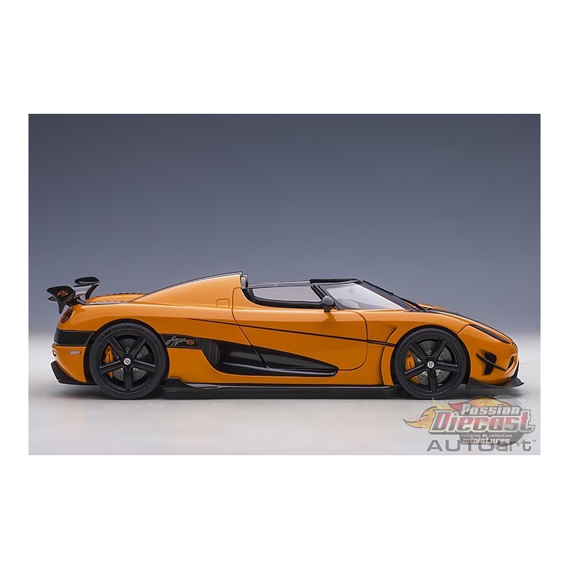 Koenigsegg Agera RS - Cone Orange / Carbon Black / Black Accents ...