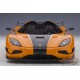 Koenigsegg Agera RS - Cone Orange / Carbon Black / Black Accents - Autoart 1/18 - 79023 - Passion Diecast