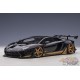 Lamborghini Aventador LB WORKS - Gloss Black / Gold Accents - Autoart  79184  - Passion Diecast