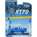 1979 Ford F-250 with Drop in Tow Hook - New York City Police Dept (NYPD) - GREENMACHINE 1/64  Exclusive - 30224GR