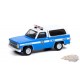 1985 Chevrolet K-5 Blazer - New York City Police Dept (NYPD) - Hobby Exclusive -1/64 Greenlight - 30245